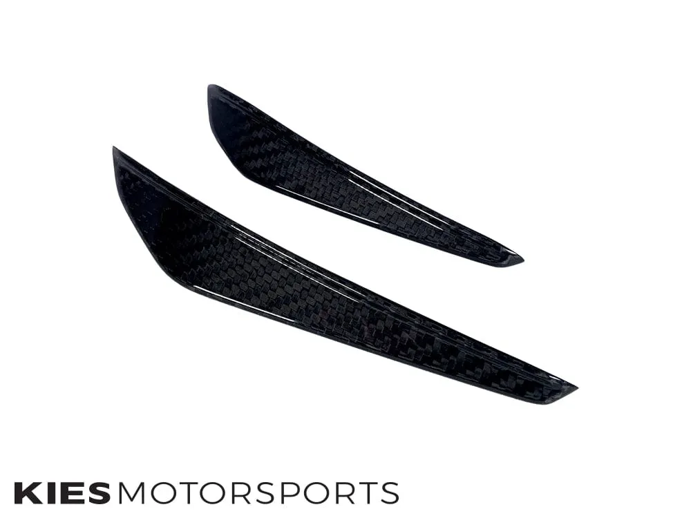 2020-2025 BMW M3 (G80) / M4 (G82 / G83) Dry Carbon Fiber 4pc Canard Set