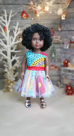 A Dark Brown Skin Tone Doll