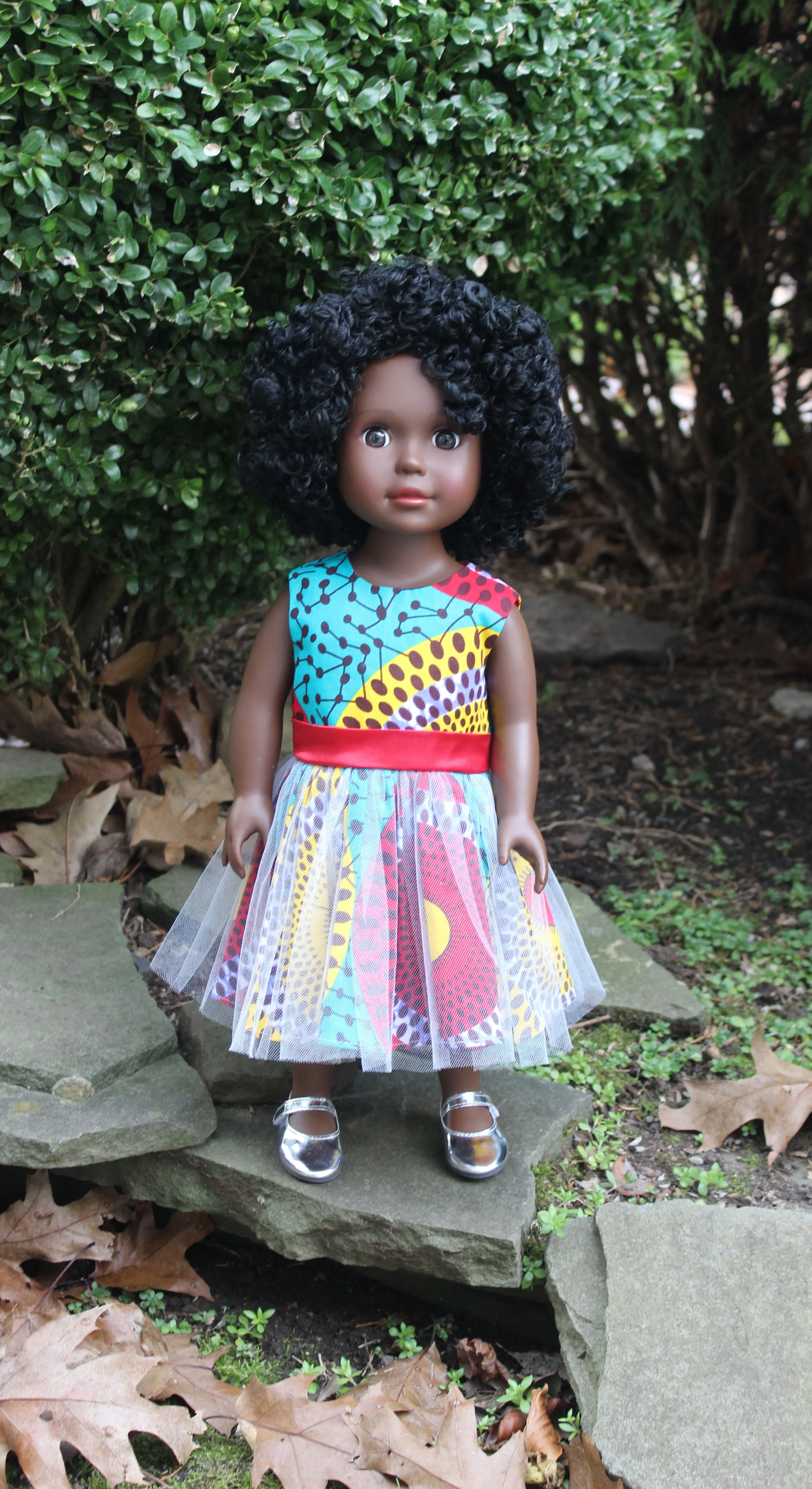 A Dark Brown Skin Tone Doll