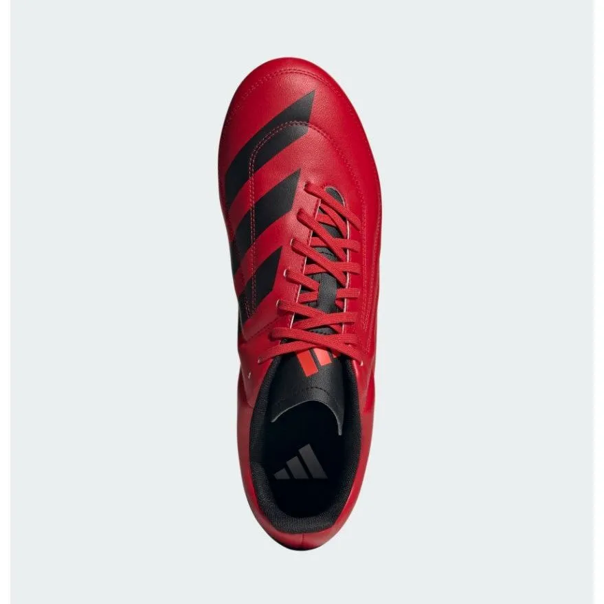 Adidas Adults RS-15 FG Rugby Boot Black/Red