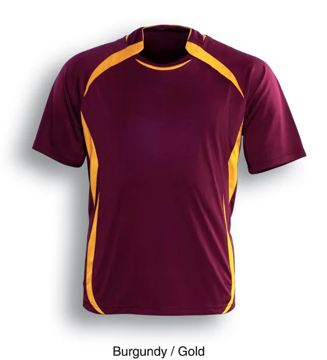 Adult Sports Soccer Jersey - Burgundy/Gold