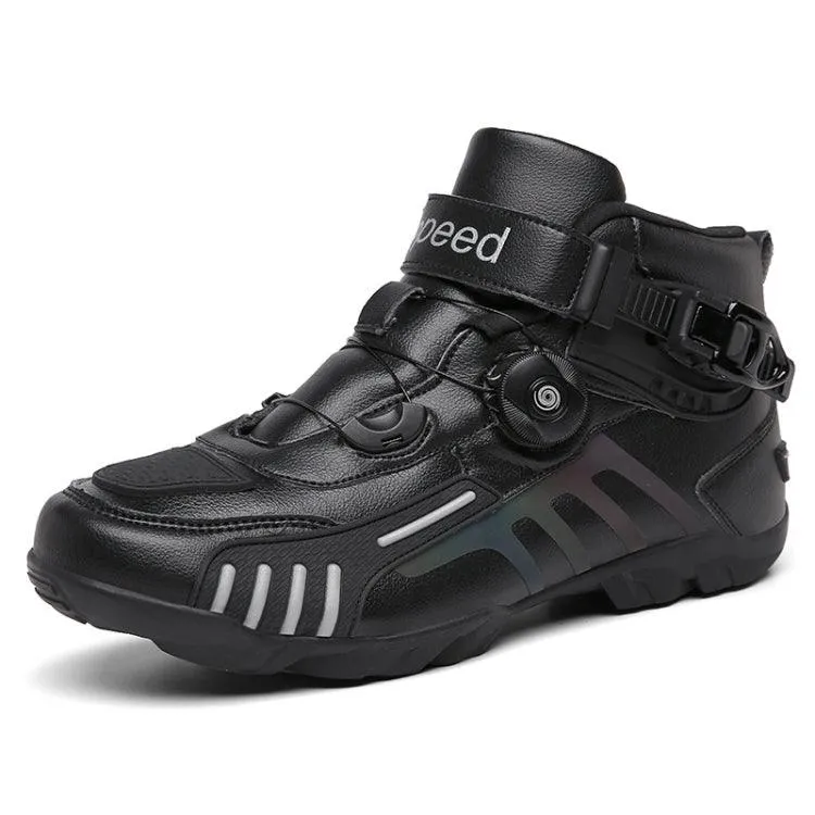 Adventure-Ready Short Boots for Outdoor Motorcycle Riding (2006 Model)