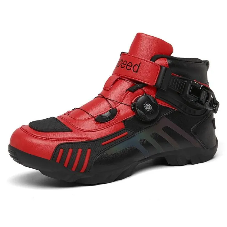 Adventure-Ready Short Boots for Outdoor Motorcycle Riding (2006 Model)