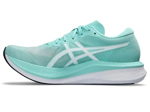 ASICS Womens Magic Speed 3 Illuminate Mint/White Running Shoe - 5 UK (1012B518.401)