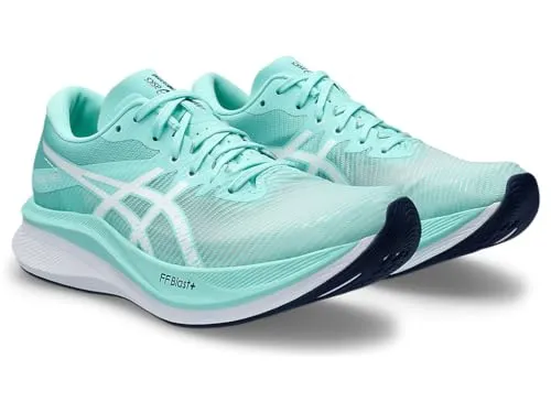 ASICS Womens Magic Speed 3 Illuminate Mint/White Running Shoe - 5 UK (1012B518.401)