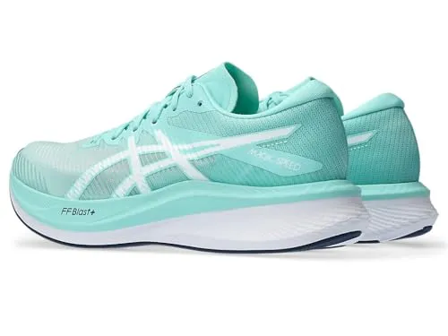 ASICS Womens Magic Speed 3 Illuminate Mint/White Running Shoe - 5 UK (1012B518.401)