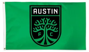 Austin FC Official MLS Soccer Team Deluxe-Edition Premium 3'x5' Flag - Wincraft Inc.