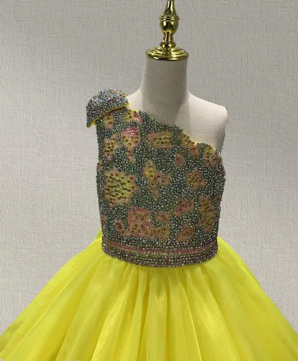 Beauty Beaded Bodice Kids Stunning Ball Gown