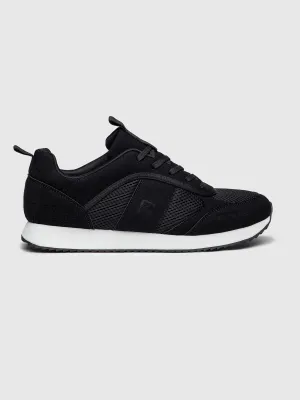 Black Runner Sneakers