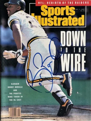 Bobby Bonilla Signed Sports Illustrated 10/1/1990 Issue (JSA)