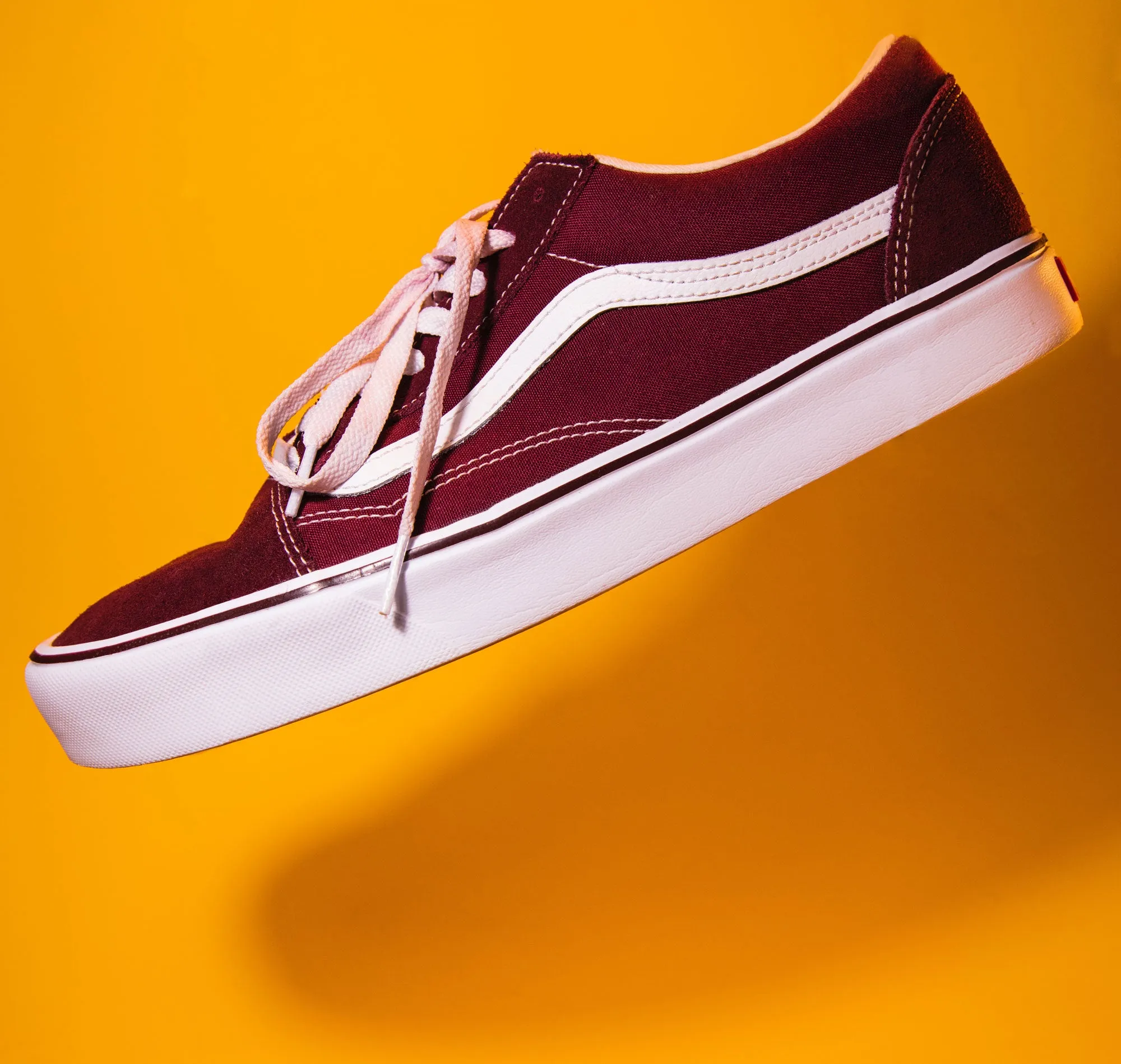 Burgundy Low-Rider® Skate Sneakers