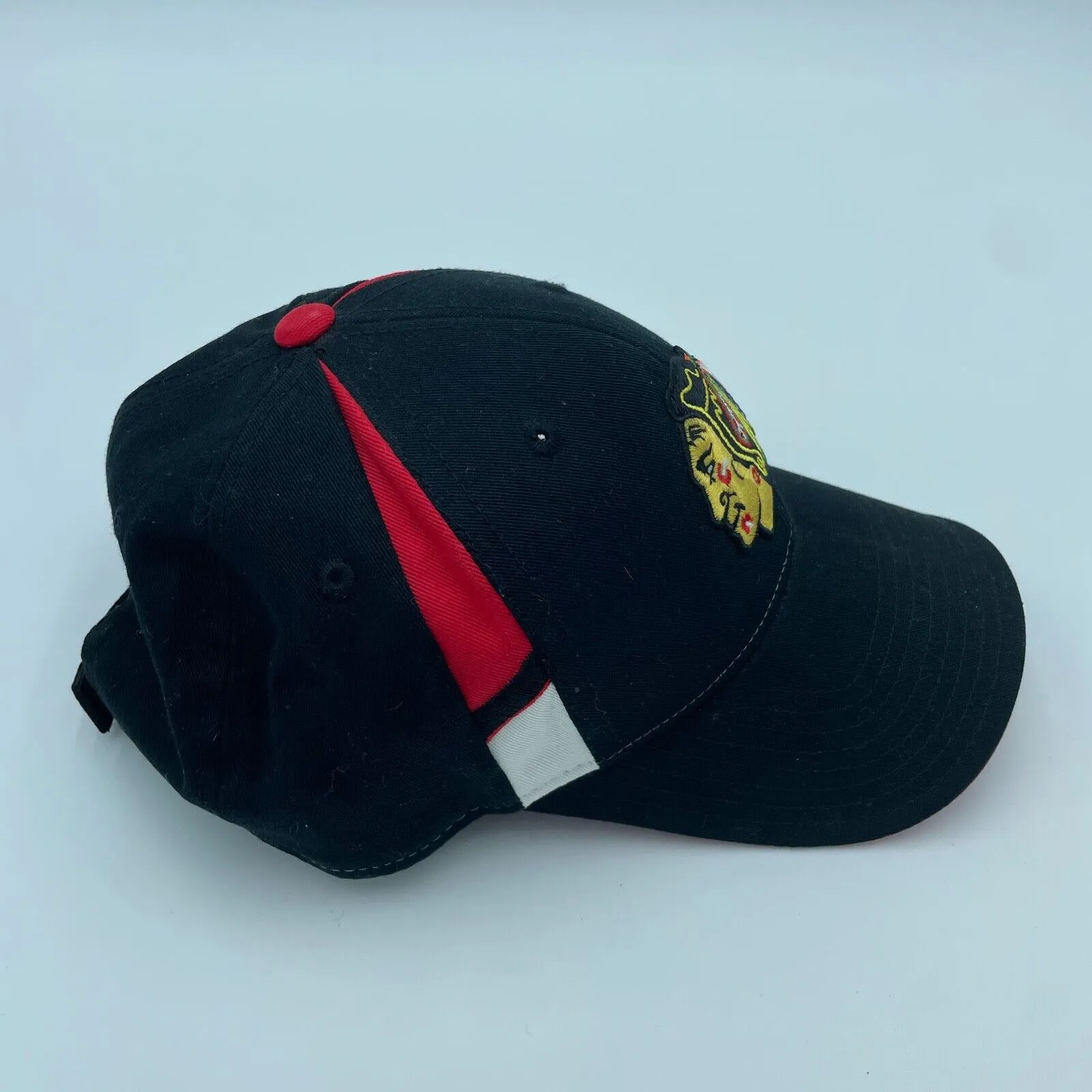 Chicago Blackhawks NHL Reebok Basic Black/Red Cap Adjustable Headwear