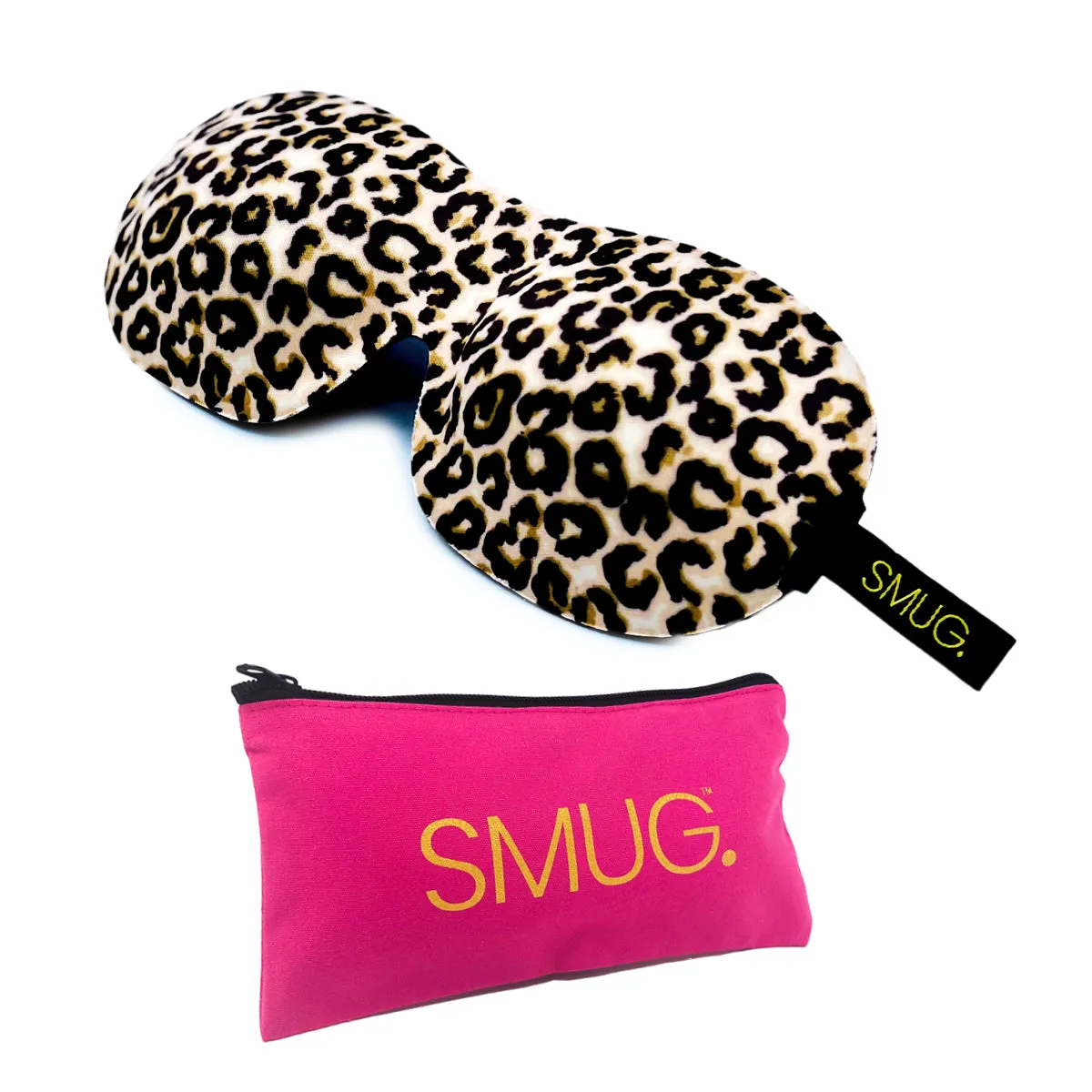 Contoured 3D Blackout Sleep Mask - Animal Print