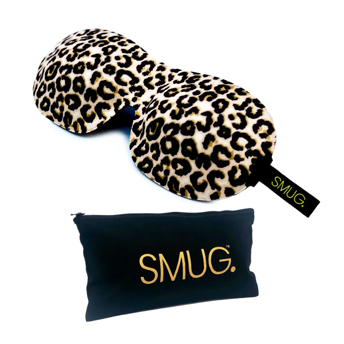 Contoured 3D Blackout Sleep Mask - Animal Print