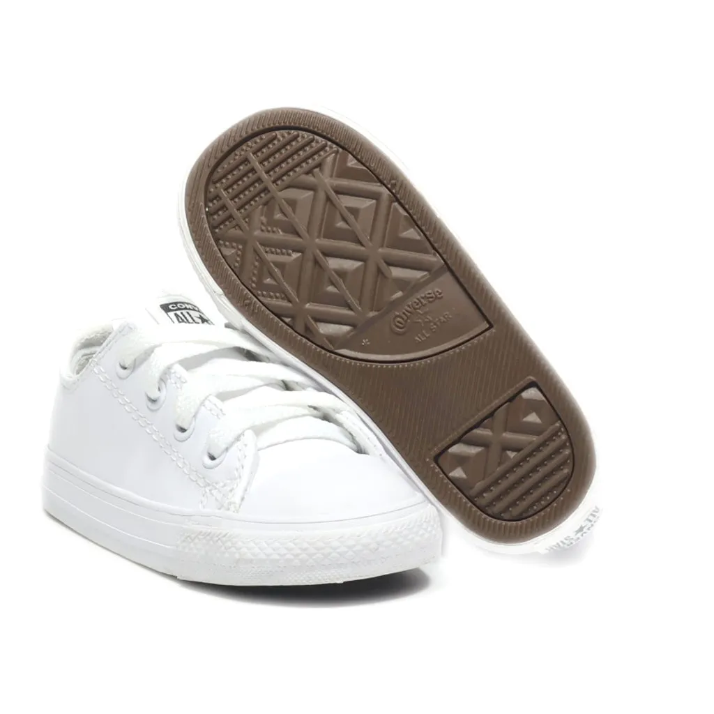 Converse Sneakers Leather White Colour For Kids