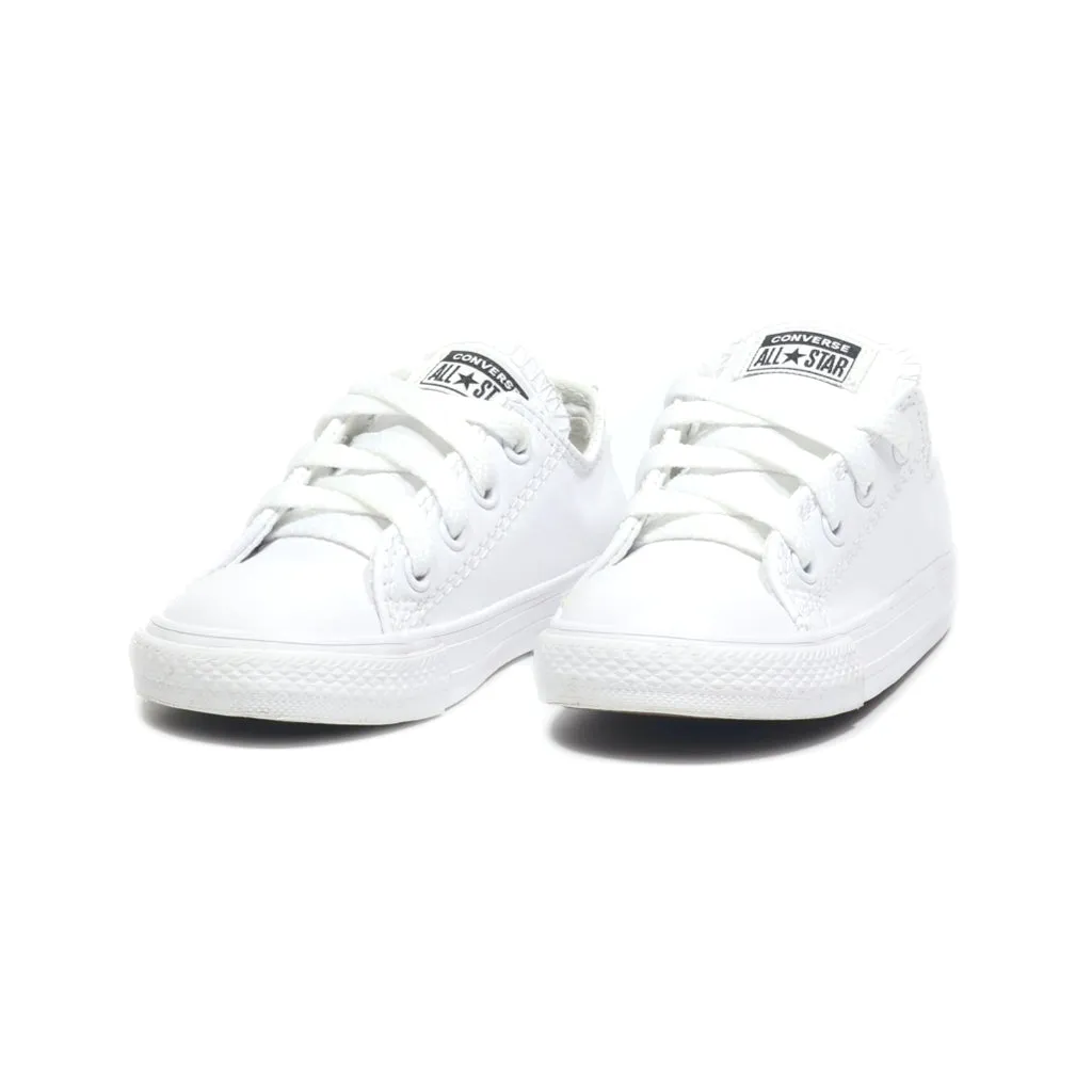 Converse Sneakers Leather White Colour For Kids