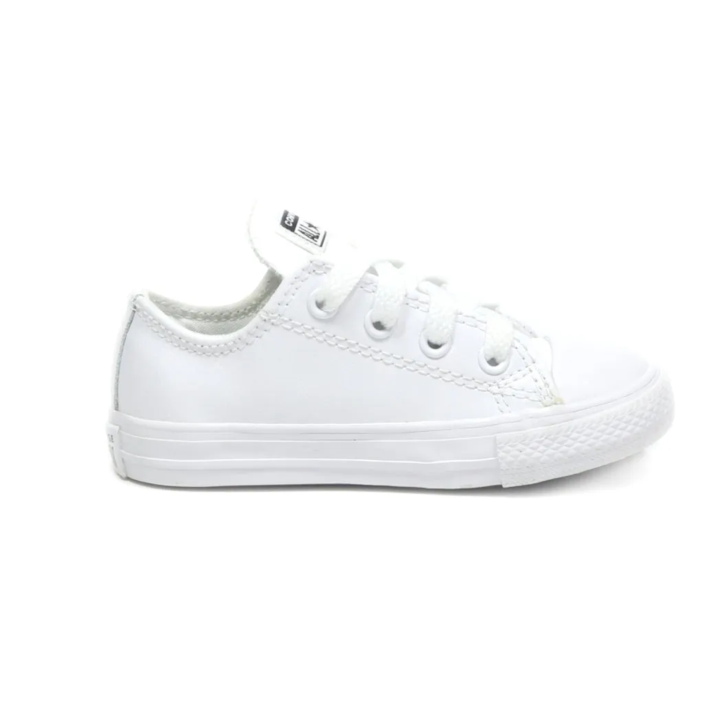 Converse Sneakers Leather White Colour For Kids