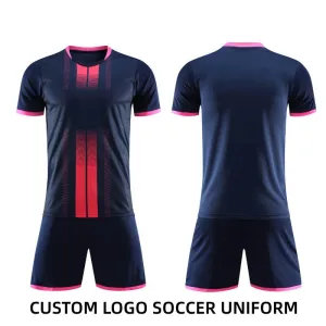 Customizable Black Soccer Jerseys