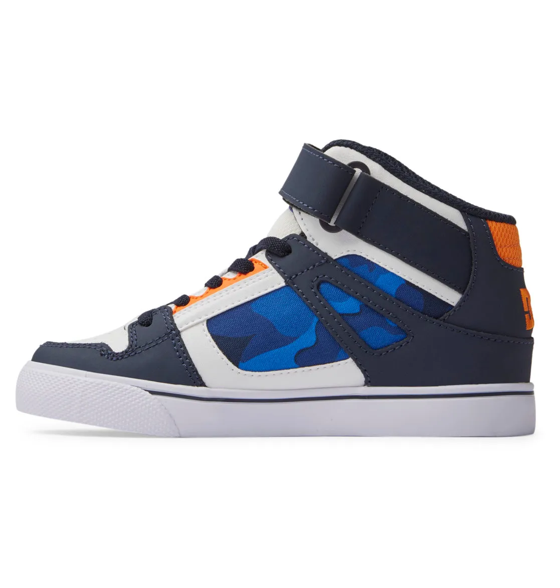 DC YOUTH PURE HIGH-TOP EV - SHADY BLUE/ORANGE