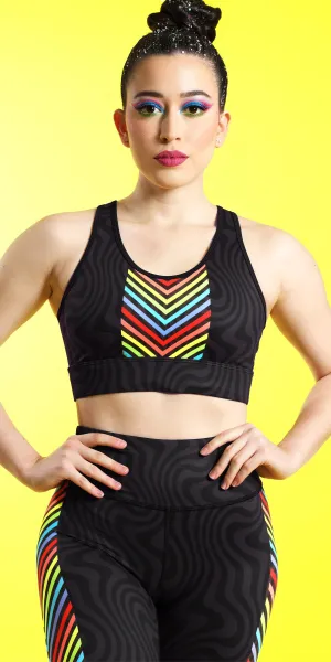 Disco Pride - Sports Bra [Final Sale]