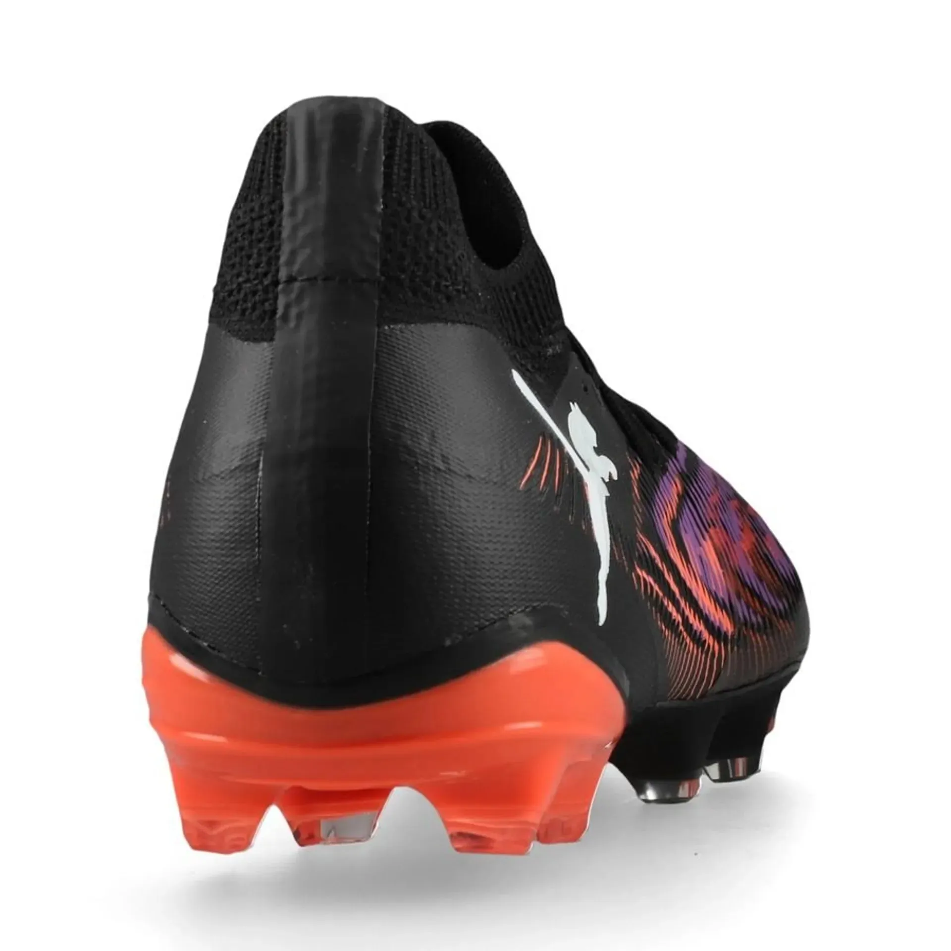 Future 8 Match FG/AG Firm Ground/Artificial Ground- Puma Black-Puma White-Glowing Red