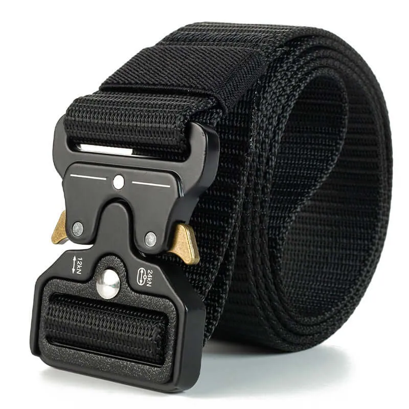 genuine tactical belt quick release outdoor military belt soft real nylon sports accessories men