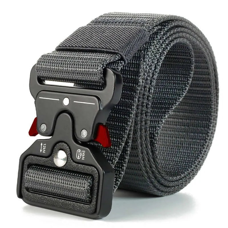 genuine tactical belt quick release outdoor military belt soft real nylon sports accessories men