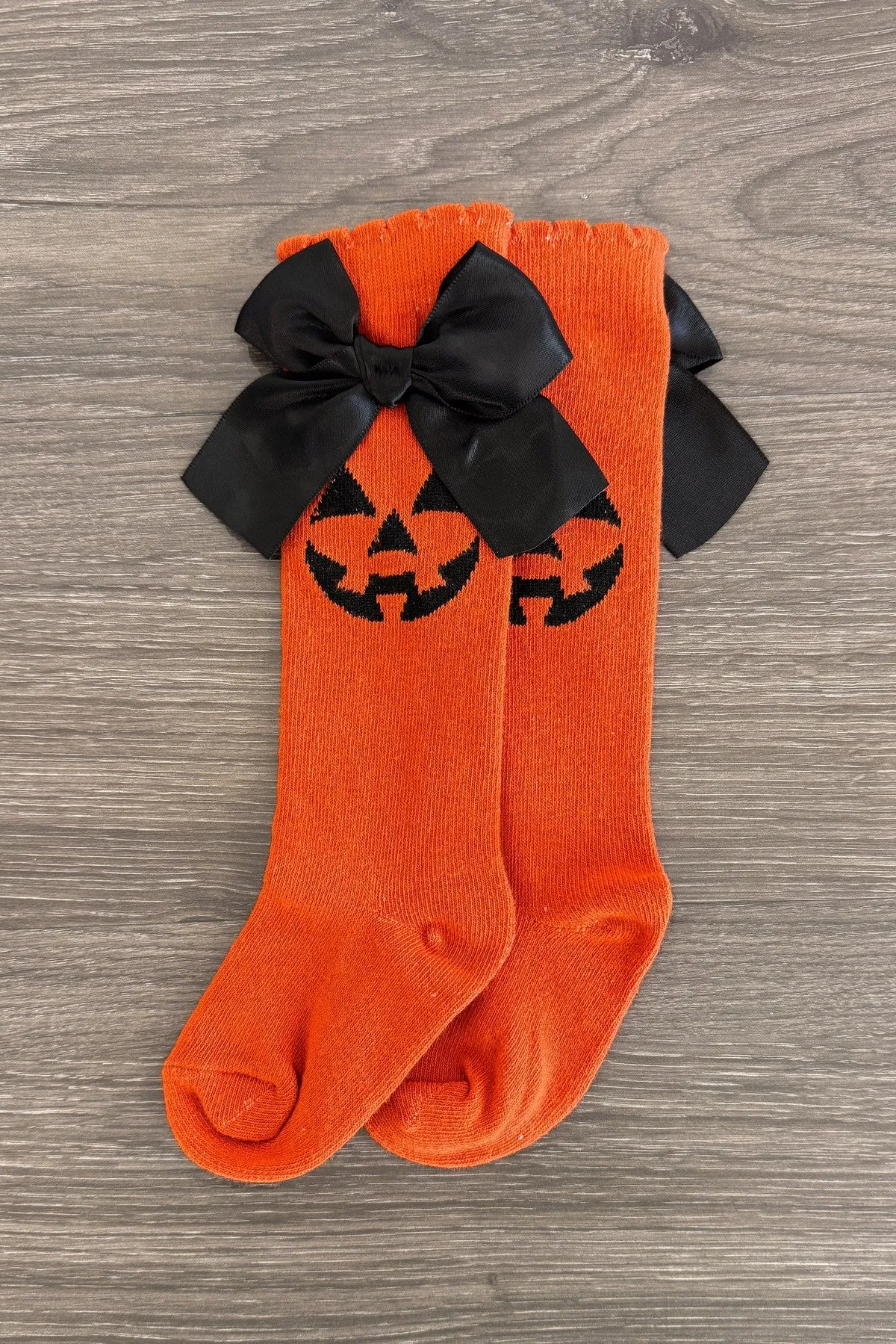 Halloween Bow Socks