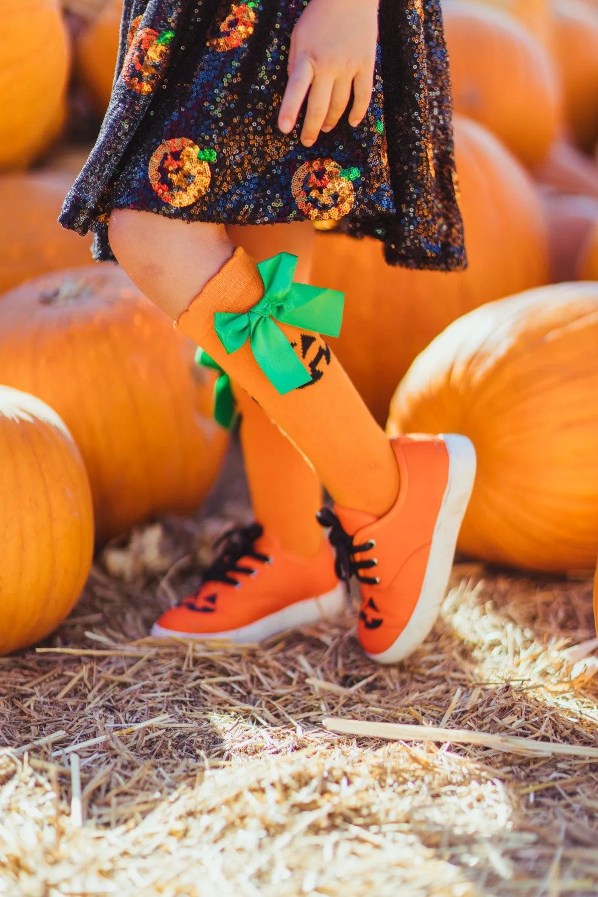 Halloween Bow Socks