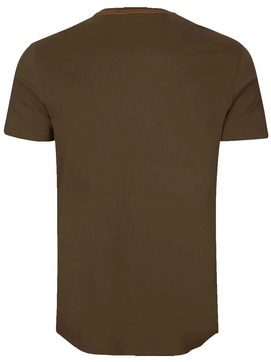 HARKILA Wildboar Pro T-shirt - Mens - 2-pack - Light Willow Green/Demitasse Brown