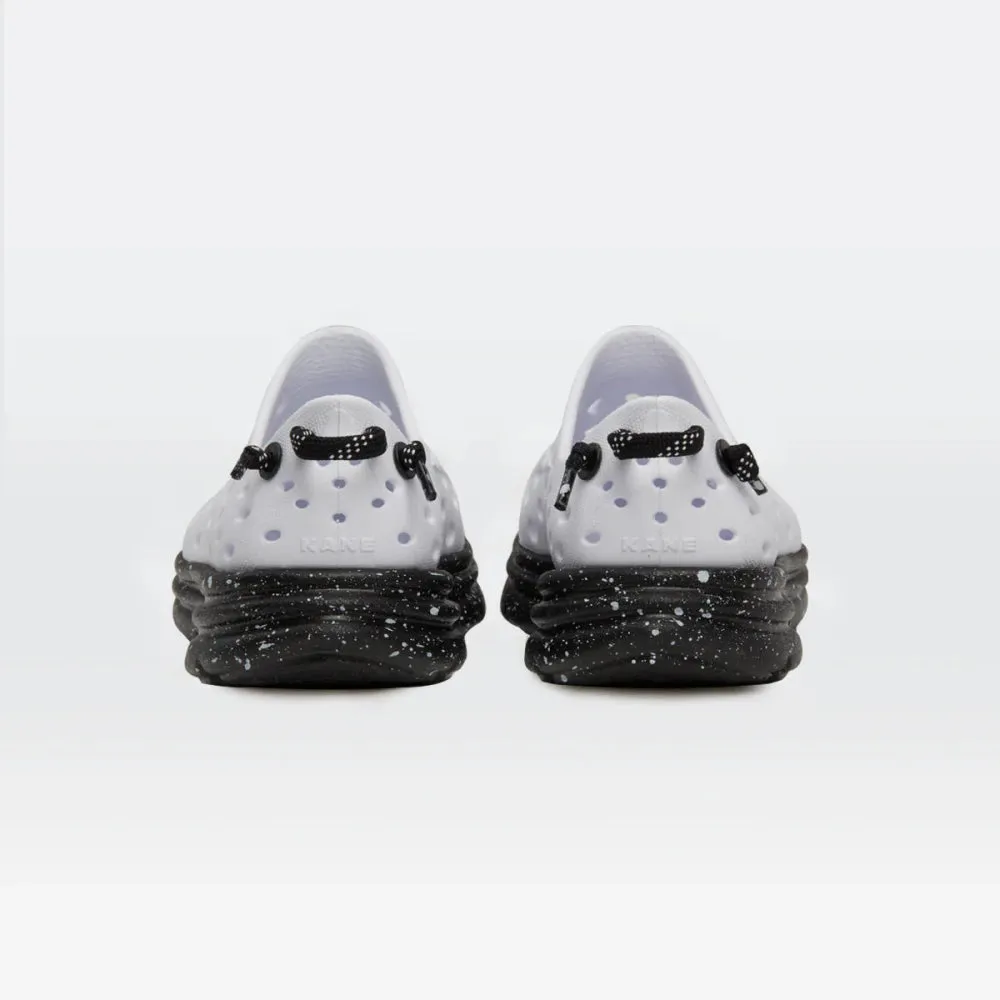 Kane Footwear Revive Kids - White/Black Speckle