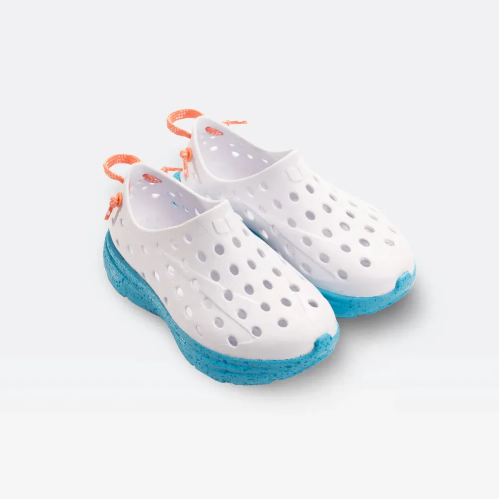 Kane Footwear Revive Kids - White/Pacific Speckle