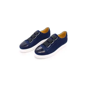 Luxury Cow Leather Hand-Painted Slip-On Shoes