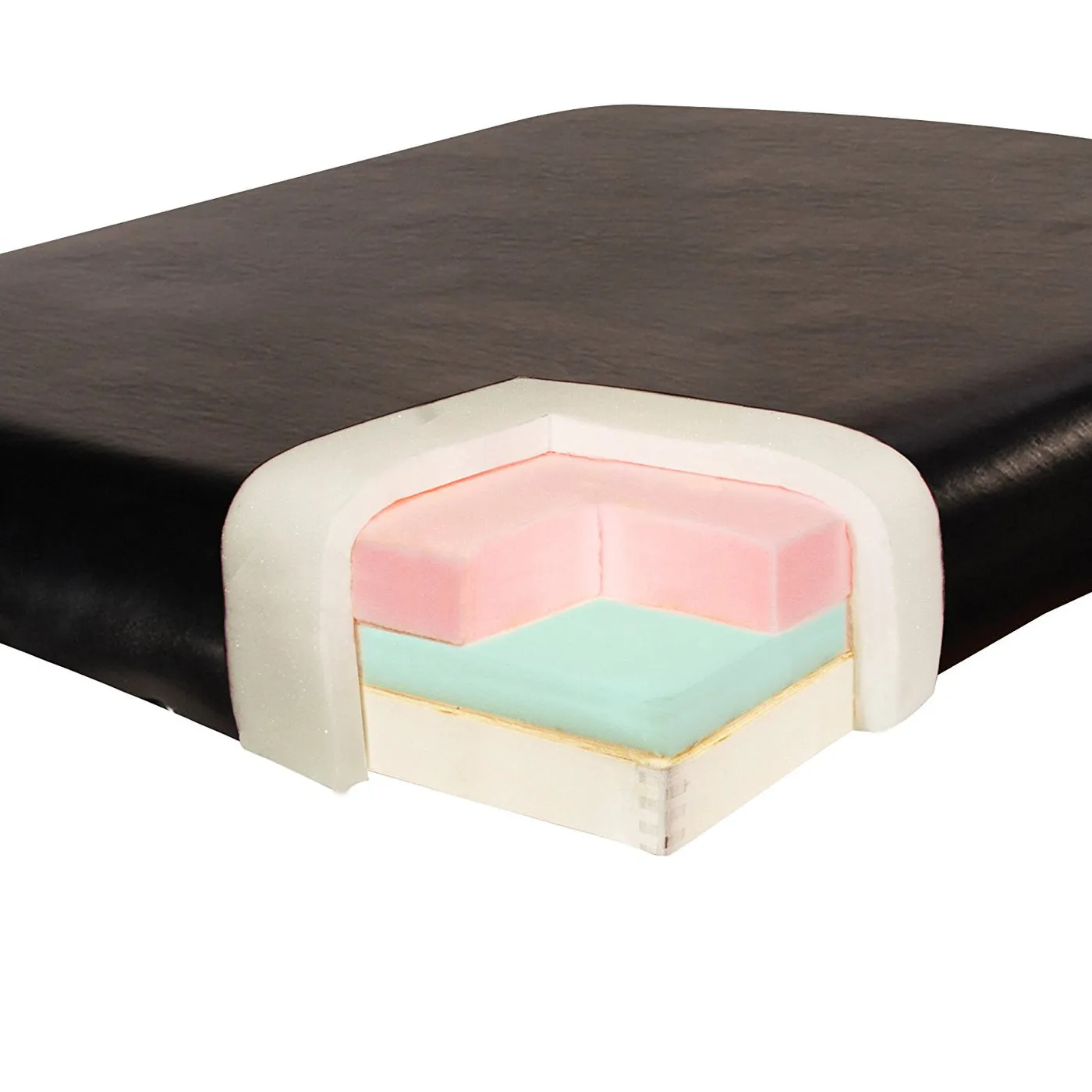 Master Massage 70cm MONROE Memory Foam Portable Massage Table, with Shiatsu Cables, & Reiki Panels