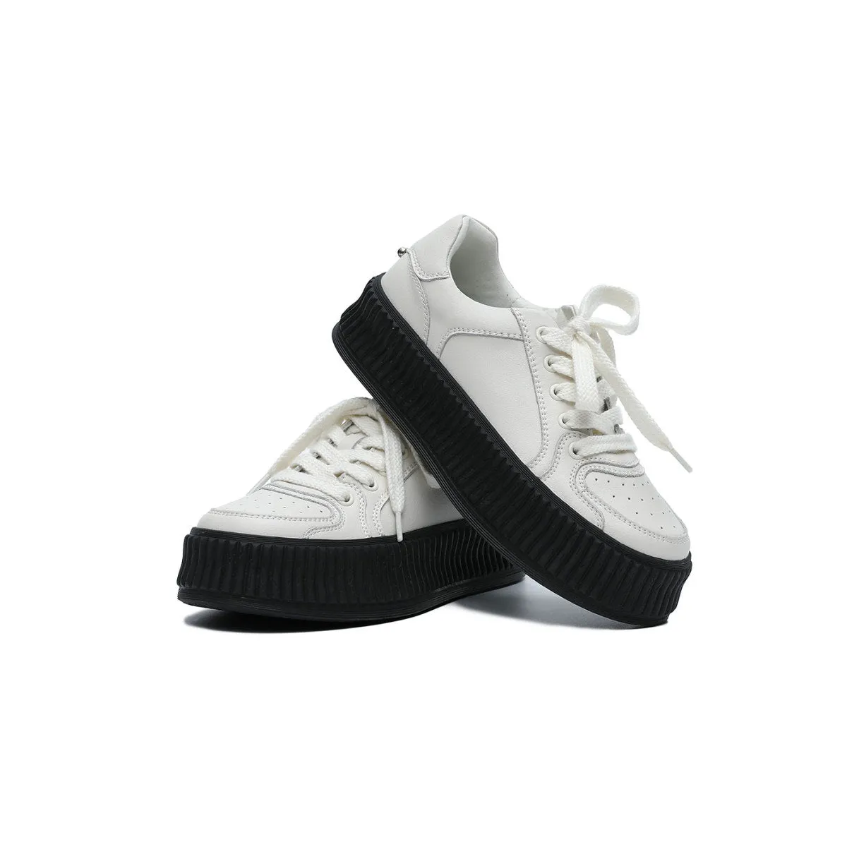 Minimalistic Platform Sneakers