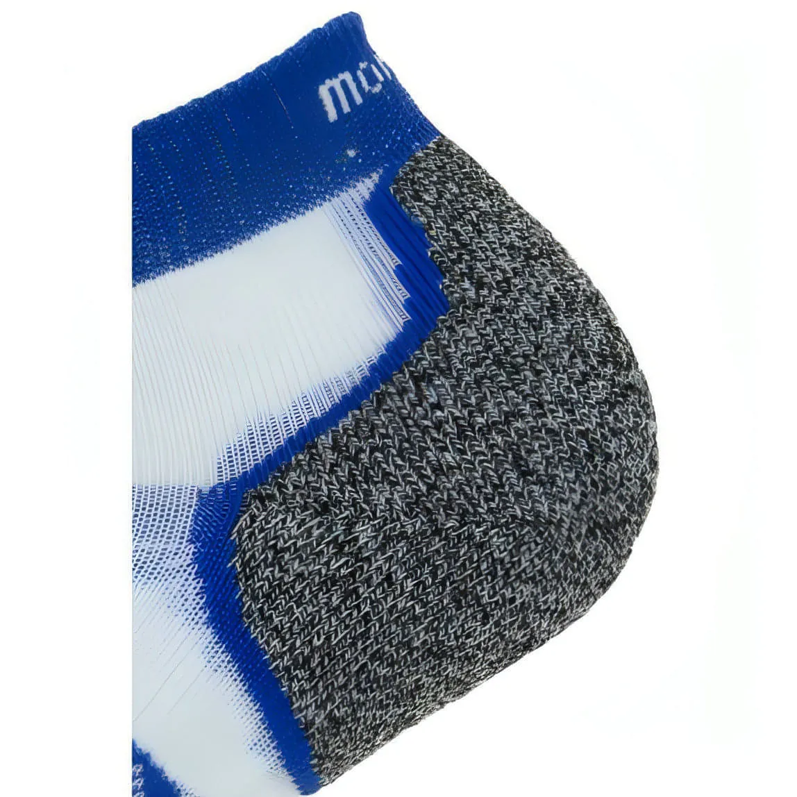 More Mile New York Cushioned Running Socks - Blue