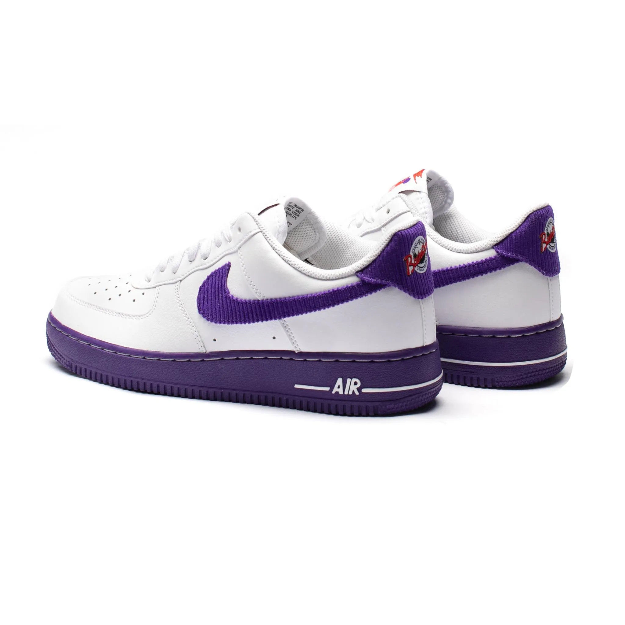 Nike Air Force 1 '07 LV8 EMB 'Sports Specialties' White/Varsity Purple