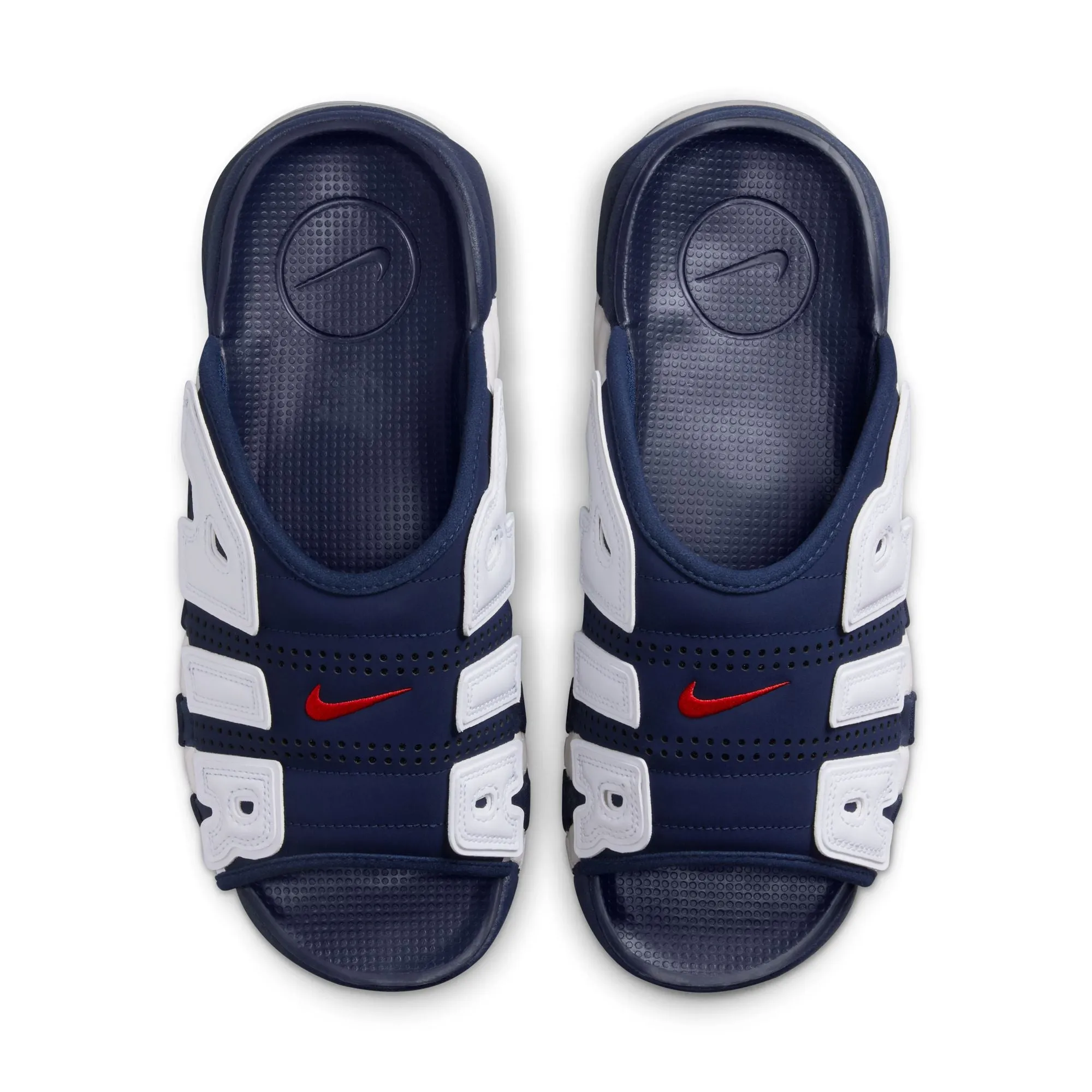 Nike Air More Uptempo Slide NA (Midnight Navy/University Red)