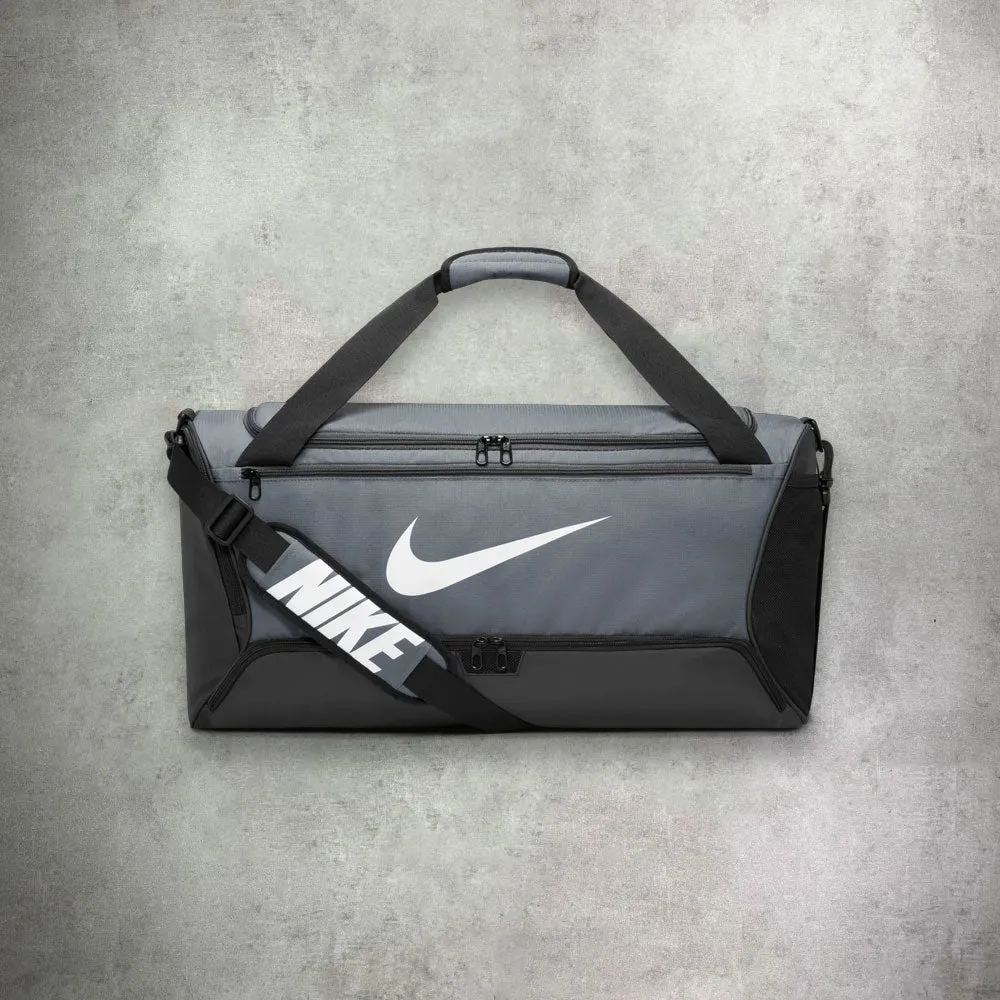 Nike Brasilia Training Bag Grey/Black/White