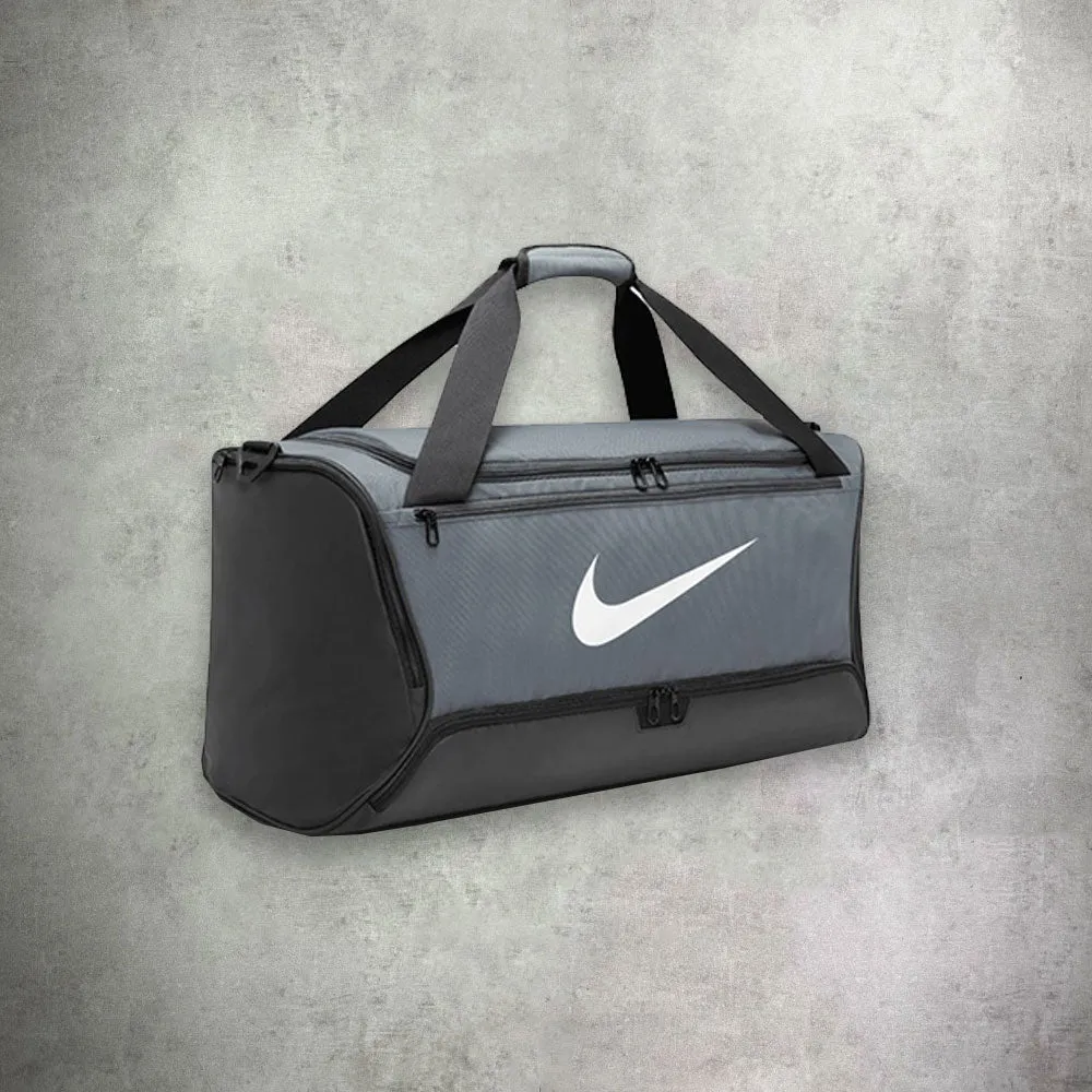 Nike Brasilia Training Bag Grey/Black/White