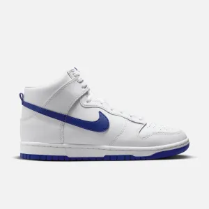 Nike Dunk High Retro White Deep Royal