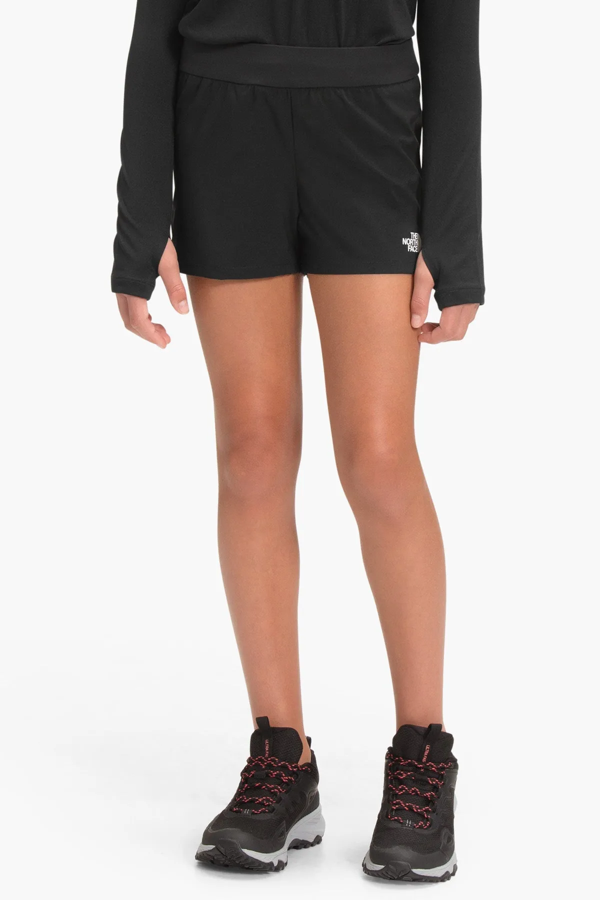 North Face On Mountain Girls Shorts - Black