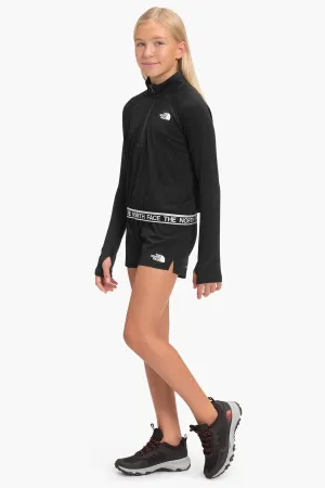 North Face On Mountain Girls Shorts - Black