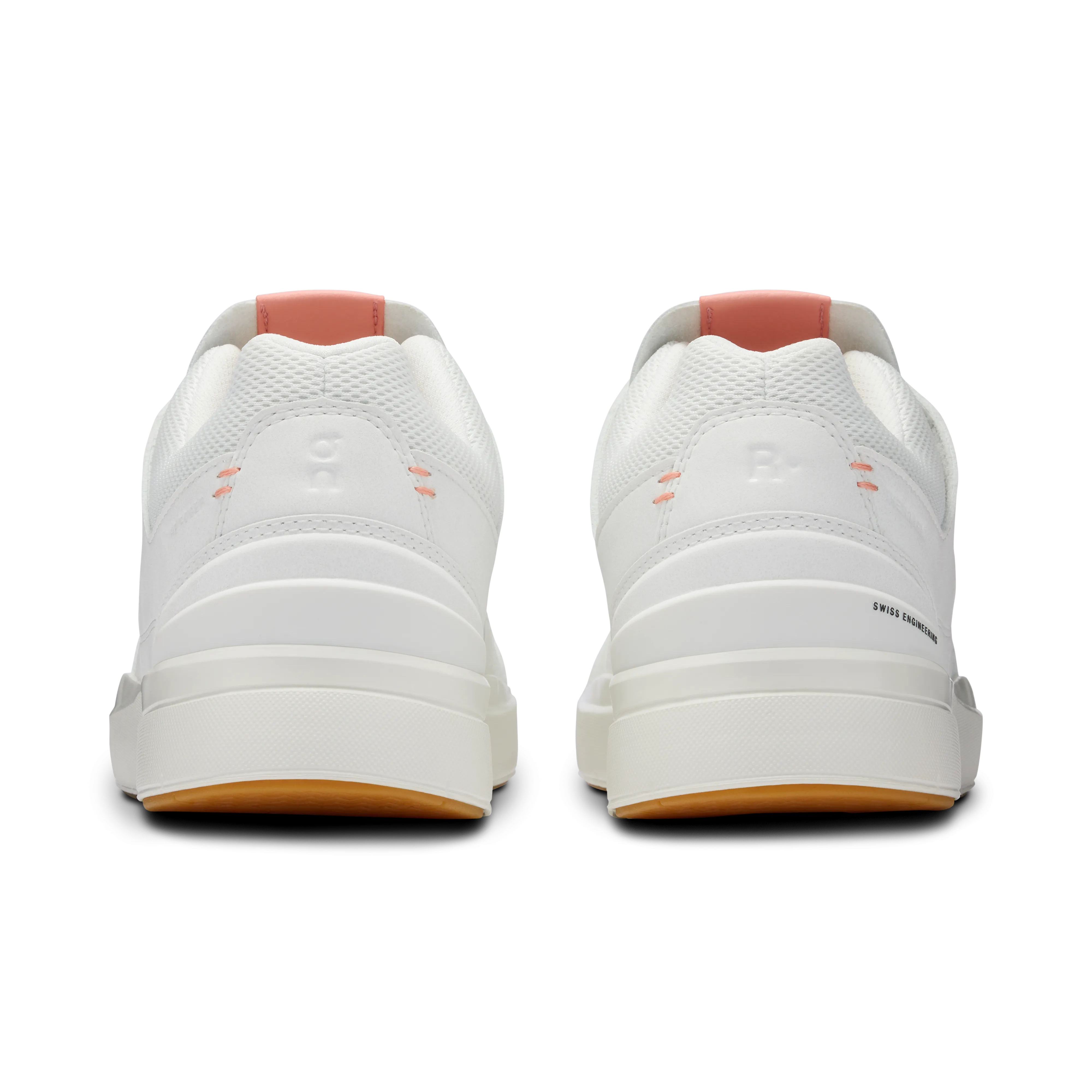 On Running Women's The Roger Clubhouse Shoes - White / Flamingo