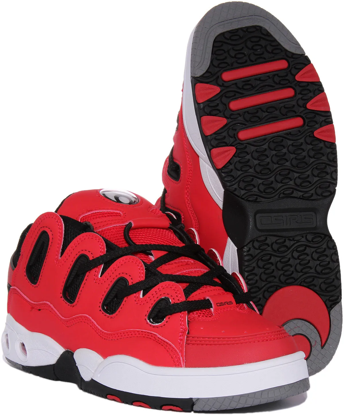 Osiris D3 OG In Red Black For Men