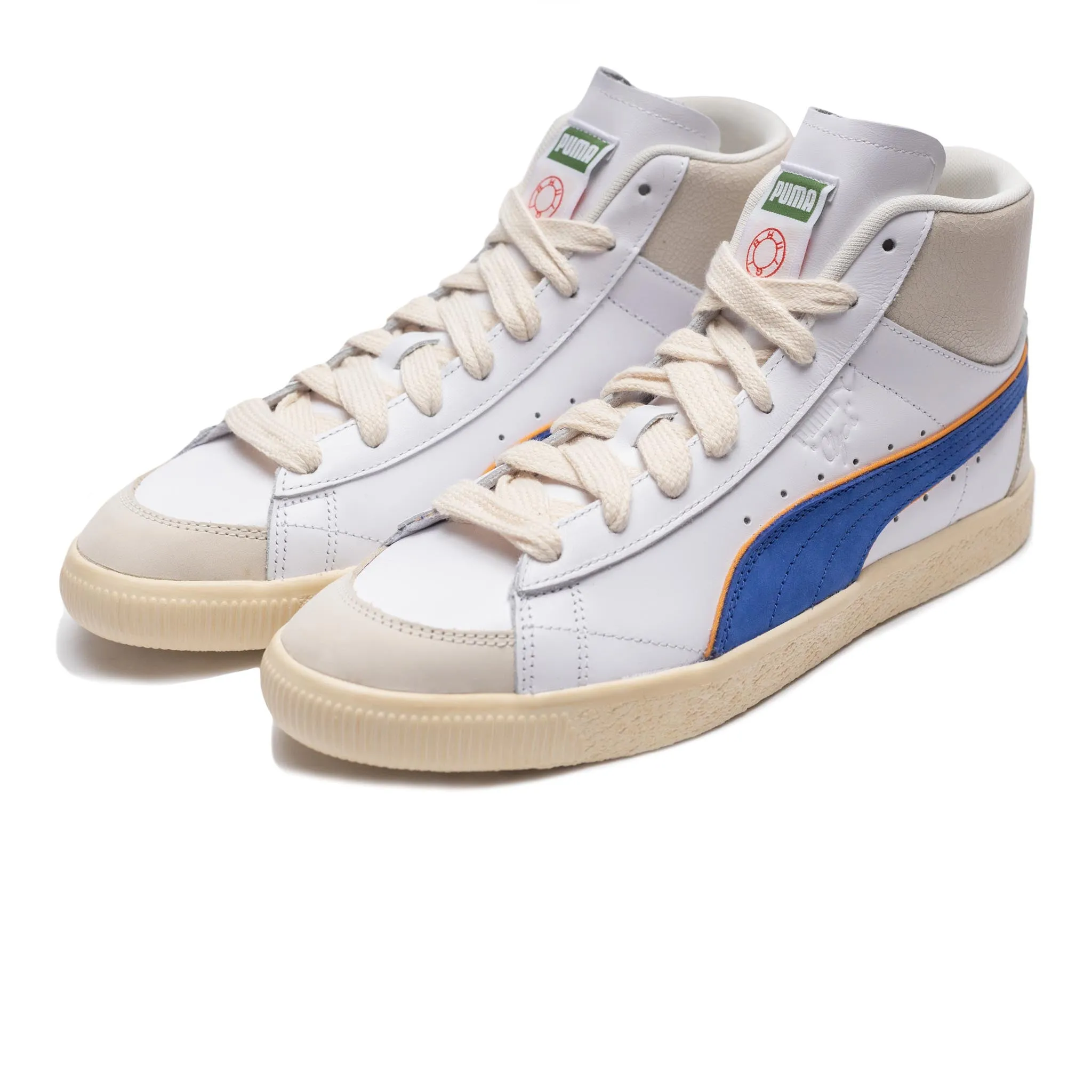 Puma x Rhuigi Clyde Mid Bball White/Royal