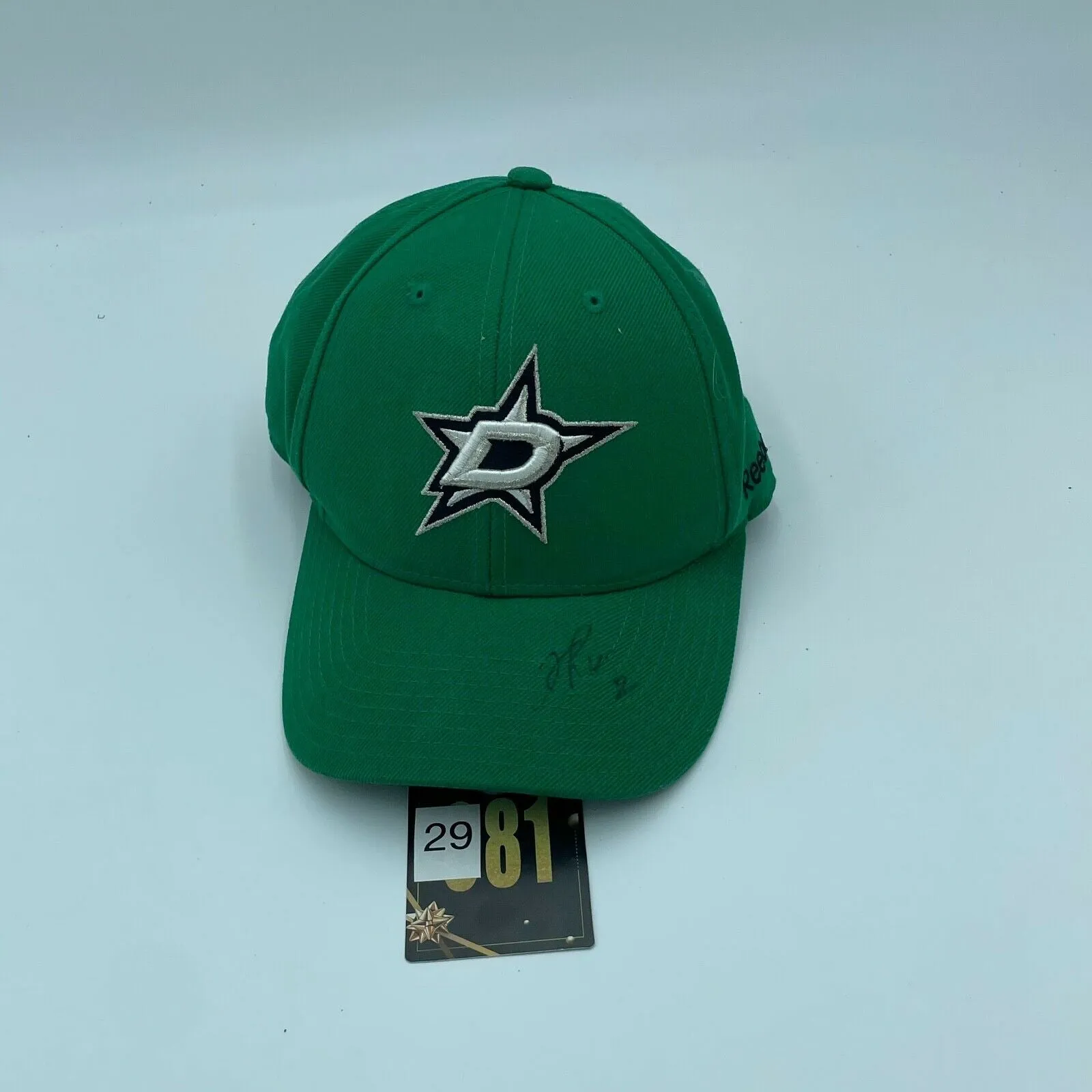 Reebok Dallas Stars Hockey Cap Faceoff Headwear With Signature