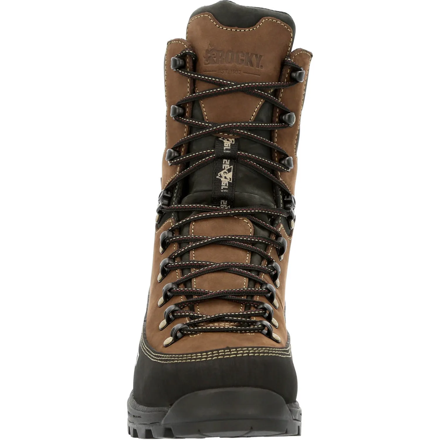 Rocky Mens Brown/Black Leather 400G MTN Stalker Pro Hunting Boots