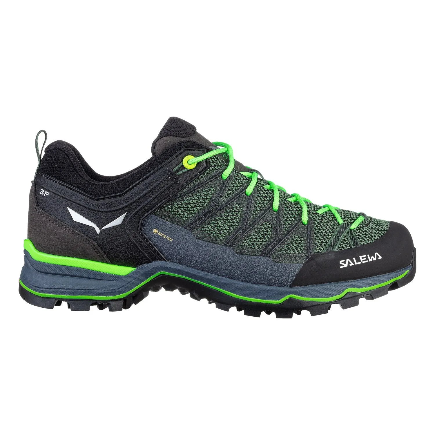 SALEWA MOUNTAIN TRAINER LITE GORE-TEX MEN'S SHOES - Green Myrtle