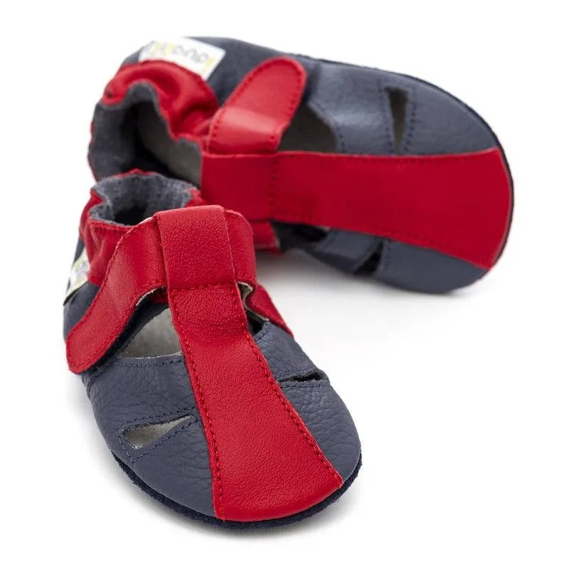 Sandal Two-Color Barfotaskor/ Tofflor